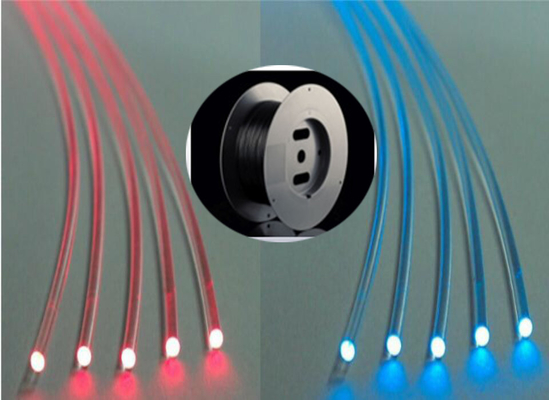 Освещение POF освещая оптического кабеля волокна Eska симплекс Multi двухшпиндельный